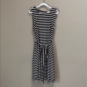 LOFT Sleeveless Swing Dress w/Pockets